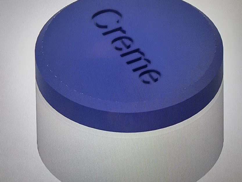 Chậu kem nhỏ đường kính 50 mm, cao 35 mm - Image 1