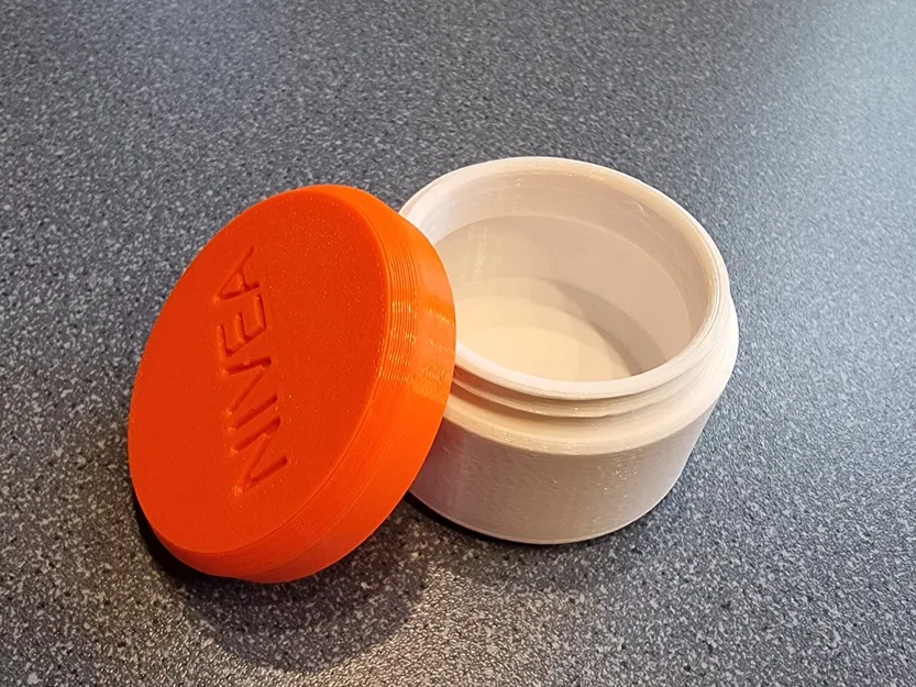 Chậu kem nhỏ đường kính 50 mm, cao 35 mm - Image 2