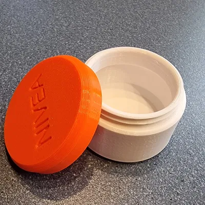 Chậu kem nhỏ đường kính 50 mm, cao 35 mm