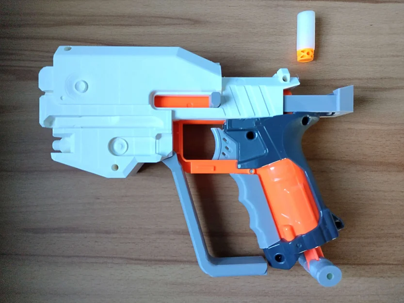 Súng Halo Magnum Nerf Bigshock với khoang nạp từ sau - Image 1