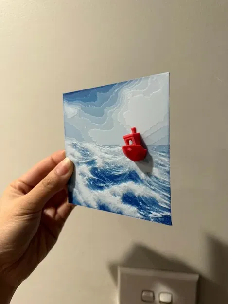 Benchy trong bão với hiệu ứng pop-art - Image 3