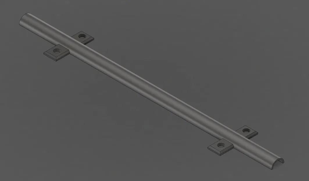 Kênh dây cáp lắp dưới bàn làm việc - Image 1