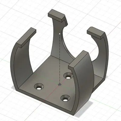 Giá đỡ ổ cắm điện gắn tường cho dây dẫn