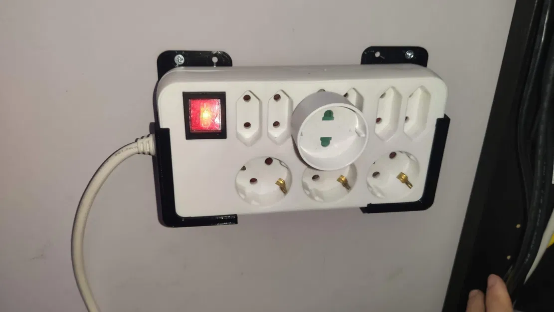 Giá đỡ ổ cắm điện gắn tường cho dây dẫn - Image 5