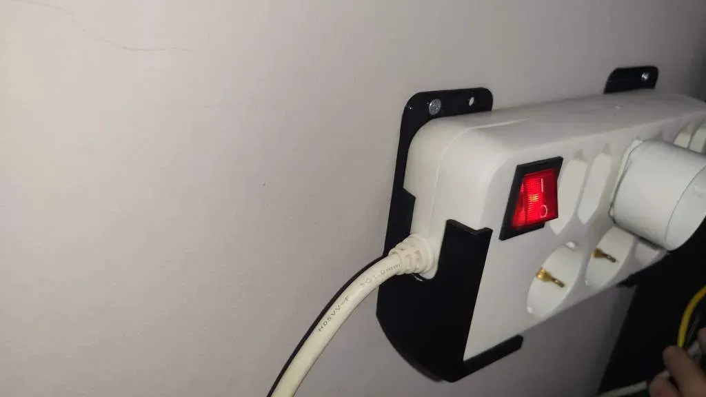 Giá đỡ ổ cắm điện gắn tường cho dây dẫn - Image 6