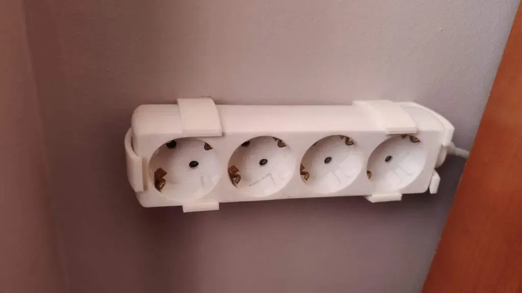 Giá đỡ ổ cắm điện gắn tường cho dây dẫn - Image 10