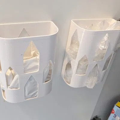 Giá đỡ túi nhựa nhỏ gọn cho không gian sống