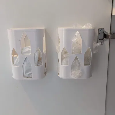 Giá đỡ túi nhựa nhỏ gọn cho không gian sống