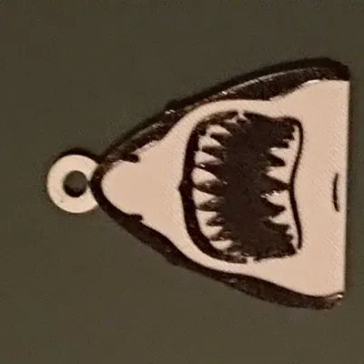 Móc khóa hình hàm cá mập độc đáo cho bạn