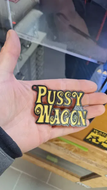 Móc khóa xe hơi Pussy từ phim Kill Bill - Image 3