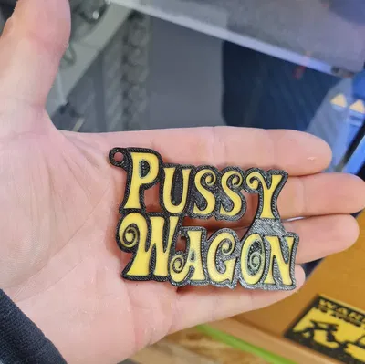 Móc khóa xe hơi Pussy từ phim Kill Bill