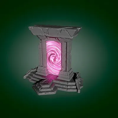 Cổng điện thoại hoạt hình cho trò chơi RPG trên bàn