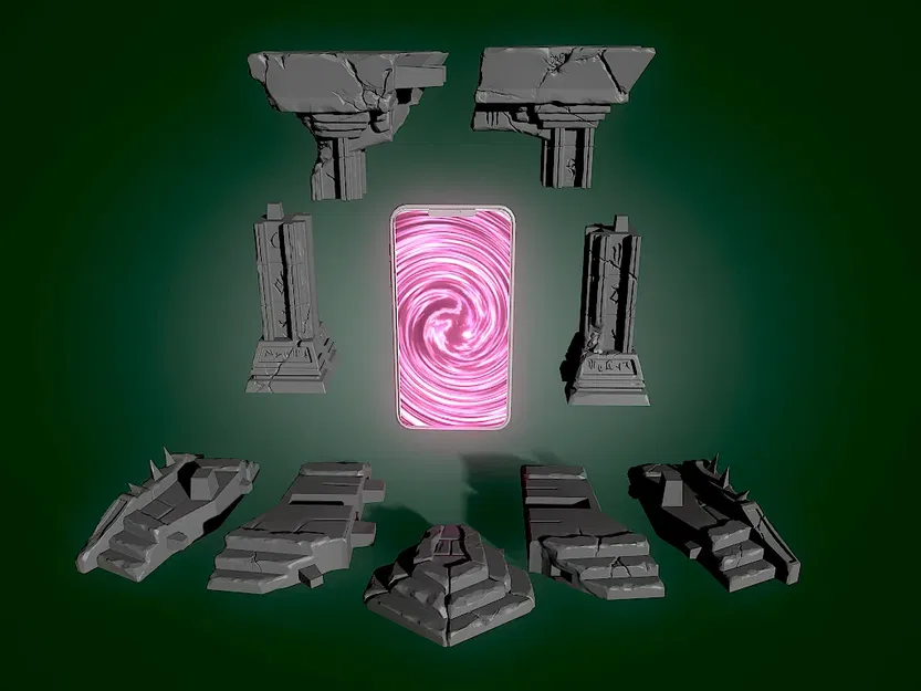 Cổng điện thoại hoạt hình cho trò chơi RPG trên bàn - Image 4