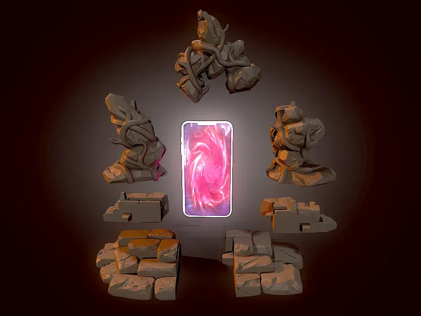 Cổng điện thoại hoạt hình cho RPG trên bàn chơi - Image 3