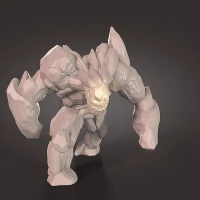 Golem đá cho trò chơi bàn