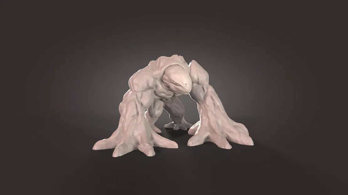 Sinh vật gỗ Dendroid C1 cho trò chơi bàn - Image 1