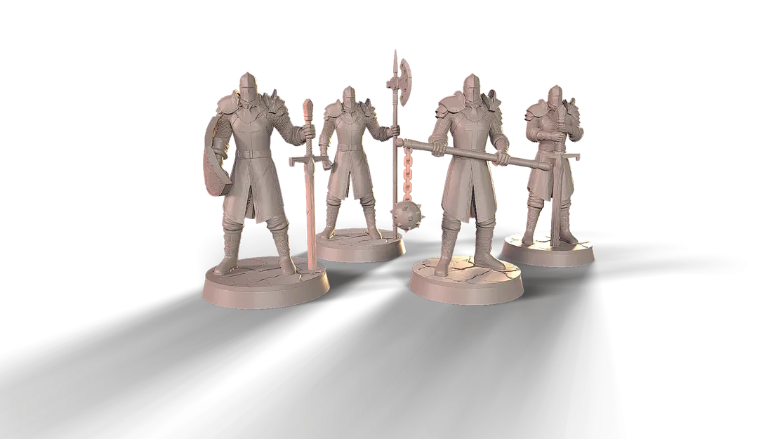 Bốn hiệp sĩ dũng cảm trong thế giới tabletop - Image 1