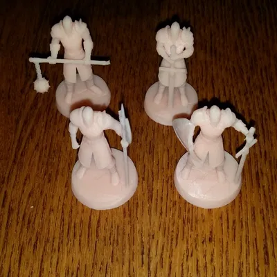 Bốn hiệp sĩ dũng cảm trong thế giới tabletop