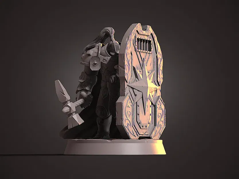 Kỵ sĩ khổng lồ được trang bị giáp mạnh mẽ - Image 1