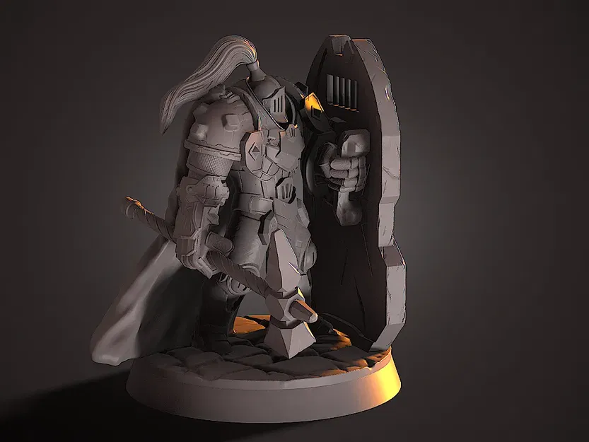 Kỵ sĩ khổng lồ được trang bị giáp mạnh mẽ - Image 5