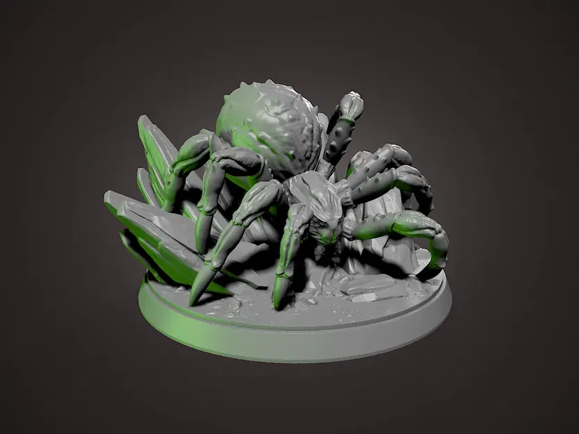 Nhện khổng lồ cho trò chơi bàn 3D - Image 1