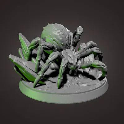 Nhện khổng lồ cho trò chơi bàn 3D