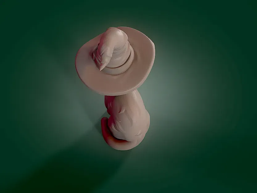 Mèo con ma thuật đội mũ - Image 3