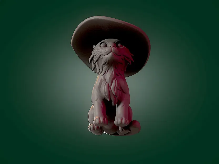 Mèo con ma thuật đội mũ - Image 4