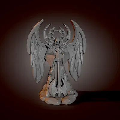 Chiến binh có cánh bằng nhựa cho mô hình bàn chơi