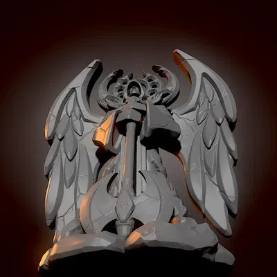 Chiến binh có cánh bằng nhựa cho mô hình bàn chơi