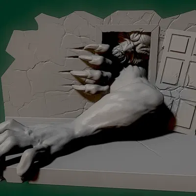 Cánh cửa khổng lồ trong thế giới kinh dị