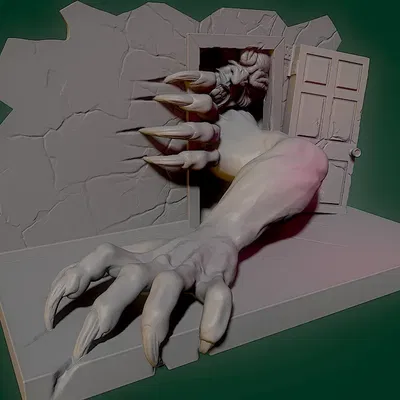 Cánh cửa khổng lồ trong thế giới kinh dị