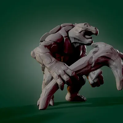 Chiến binh rùa trong thế giới miniatures tabletop