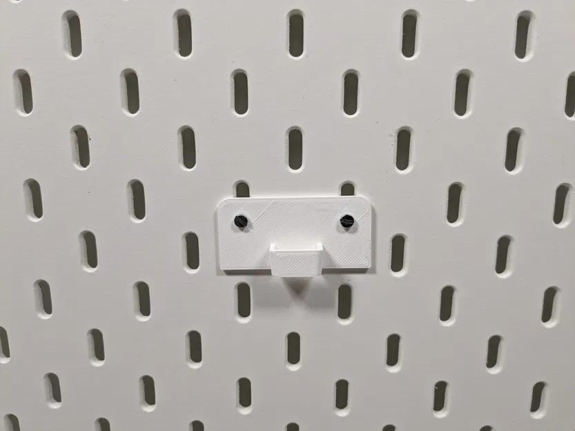 Giá đỡ kéo gắn vít cho bảng Ikea Skadis - Image 2