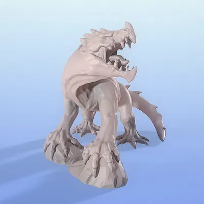 Nhân vật bò sát Reptile2 với tư thế độc đáo