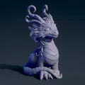 Rồng dễ thương 1 cho mô hình in 3D - Thumbnail 4