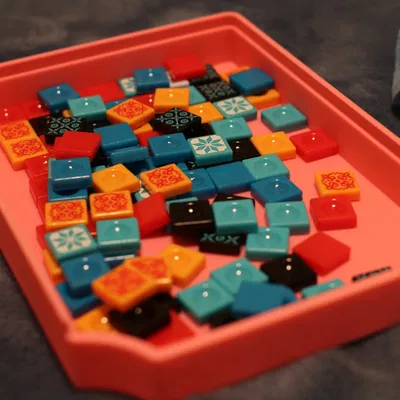 Hộp lưu trữ gạch Azul Mini với nắp làm bàn nhà máy