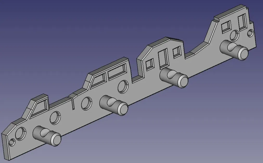 Móc treo chìa khóa đa năng cho 4 loại chìa khóa - Image 3