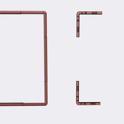 Khung ảnh điều chỉnh kích thước 360mm x 360mm