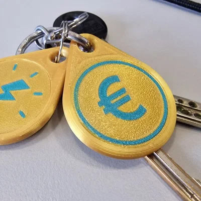 Móc khóa bền bỉ cho chip NFC