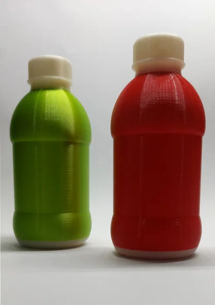Mô hình chai Mullermilch chi tiết và sắc nét - Image 2