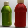 Mô hình chai Mullermilch chi tiết và sắc nét - Thumbnail 2