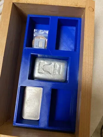 Khay tổ chức thanh bạc 8oz và 5oz - Image 1