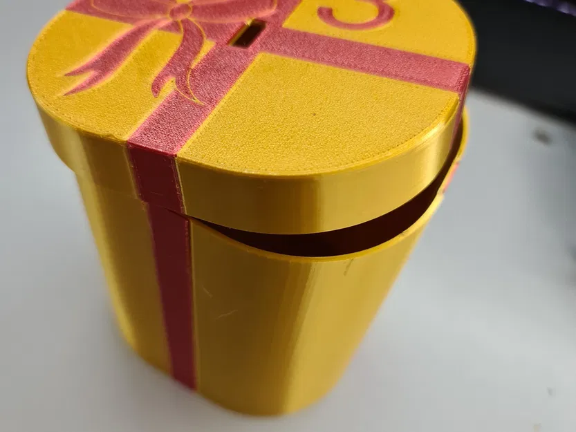 Hộp quà Giáng Sinh đa sắc màu in được - Image 1