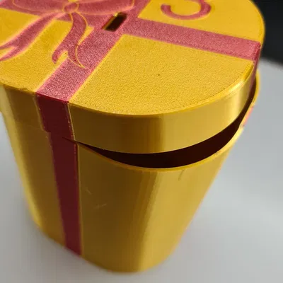 Hộp quà Giáng Sinh đa sắc màu in được