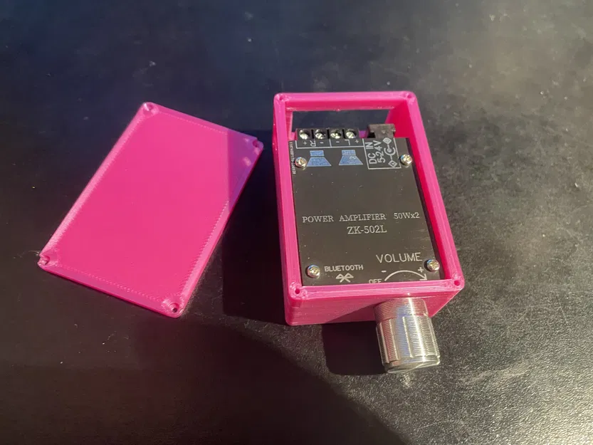 Hộp khuếch đại ZK-502L với thông gió bên hông - Image 3