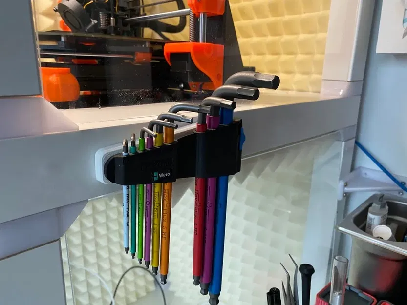 Giá đỡ tường cho bộ chìa khóa Allen HexPlus của WERA - Image 1