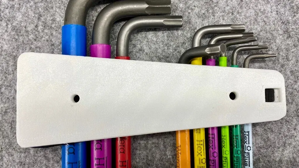 Giá đỡ tường cho bộ chìa khóa Allen HexPlus của WERA - Image 2