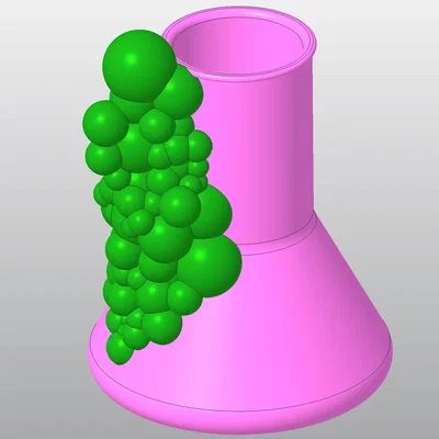 Bình thí nghiệm của nhà khoa học điên với bong bóng vui nhộn