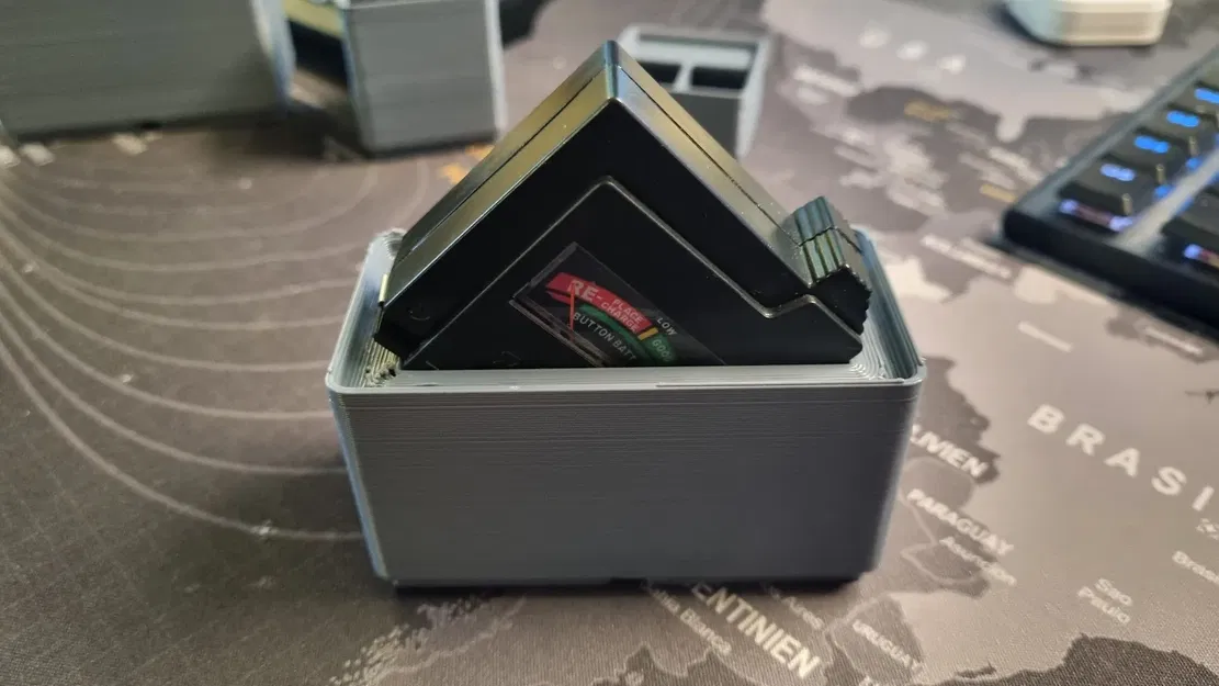 Bộ kiểm tra pin Gridfinity 2x1 tương thích - Image 1